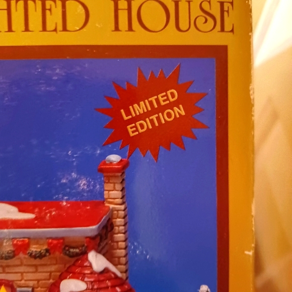 1993 Lighted Village Porcelain House JO-ANN FABRICS 50TH Anniversary Limited Edi - Picture 11 of 11